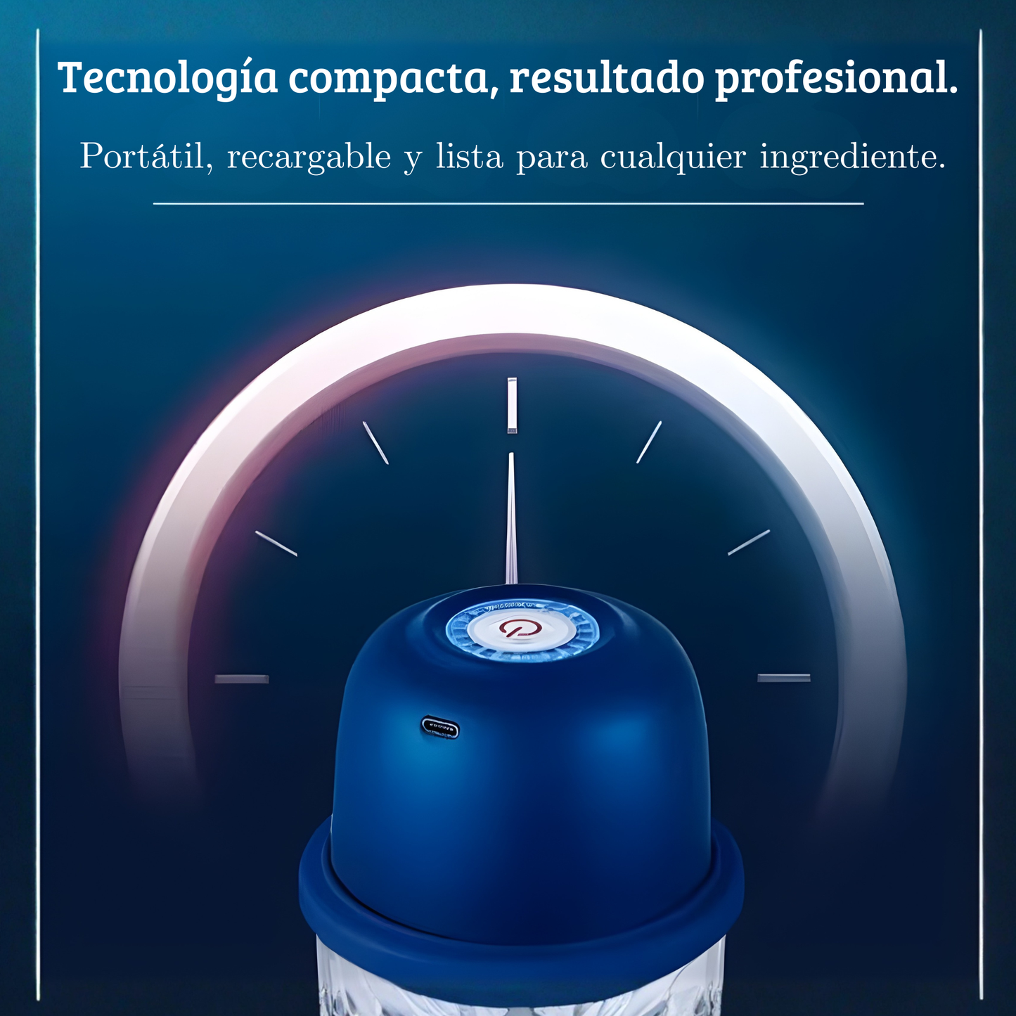 Mini Picadora Eléctrica Portátil